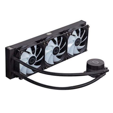 Cooler Master MasterLiquid 360L Core ARGB Procesor Liquid cooling kit 12 cm Czarny