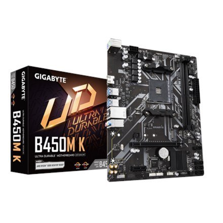 Gigabyte B450M K (rev. 1.0) AMD B450 Socket AM4 micro ATX