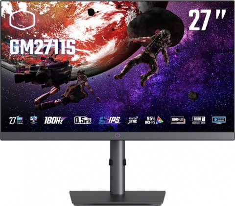 Monitor LED Cooler Master GM2711S 27 " 2560 x 1440 px IPS / PLS