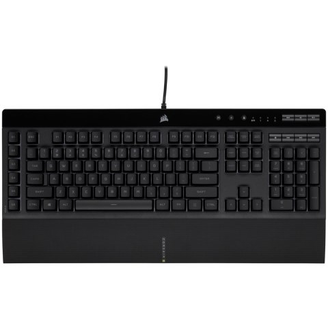 Corsair K55 RGB PRO klawiatura Gaming USB QWERTZ Niemiecki Czarny