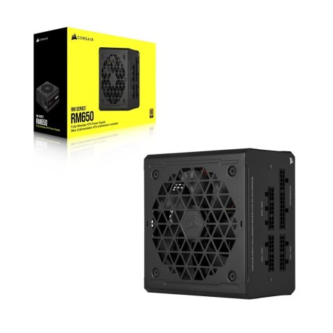 Corsair RM650 moduł zasilaczy 650 W 24-pin ATX ATX Czarny