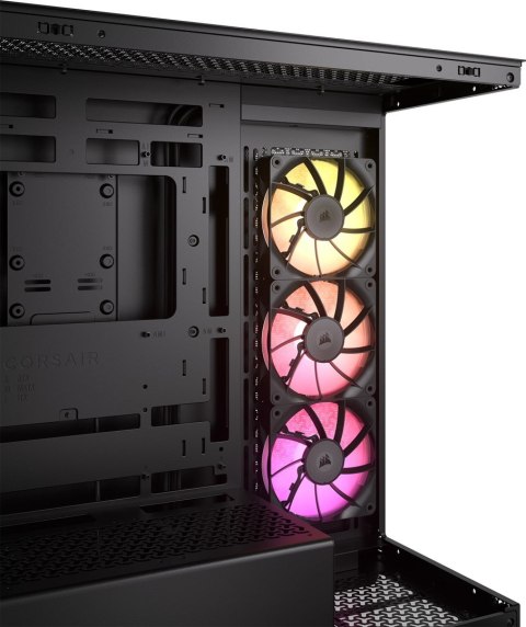 ICUE LINK 3500X RGB Tempered Glass Mid-Tower, Black