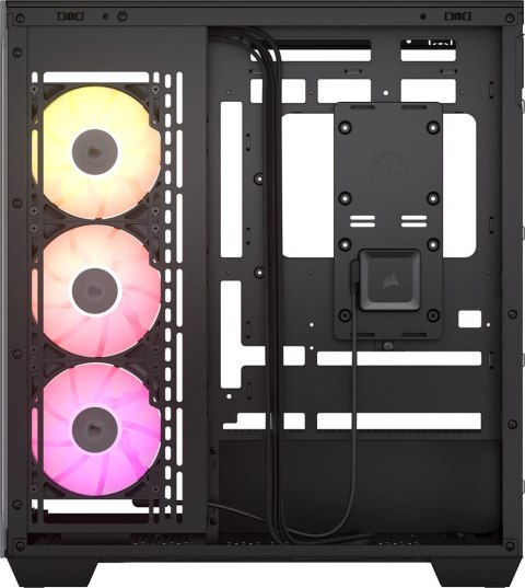 ICUE LINK 3500X RGB Tempered Glass Mid-Tower, Black