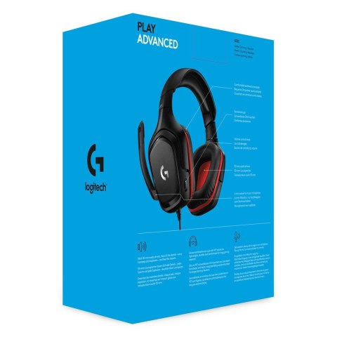 ZESTAW SŁUCHAWKOWY GAMING G332 PRODIGY 981-000757 LOGITECH