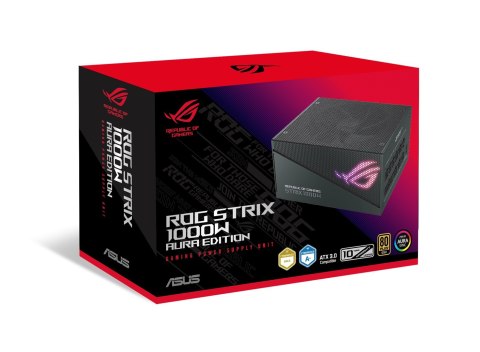 ASUS ROG Strix 1000W Gold Aura Edition moduł zasilaczy 20+4 pin ATX ATX Czarny