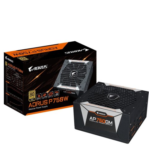 Gigabyte GP-AP750GM moduł zasilaczy 750 W 20+4 pin ATX ATX Czarny