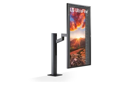 LG UltraFine Ergo LED display 68,6 cm (27") 3840 x 2160 px 4K Ultra HD Czarny