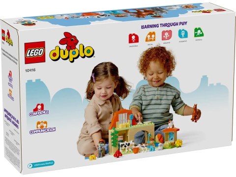 LEGO DUPLO 10416 OPIEKA NAD ZWIERZĘTAMI NA FARMIE