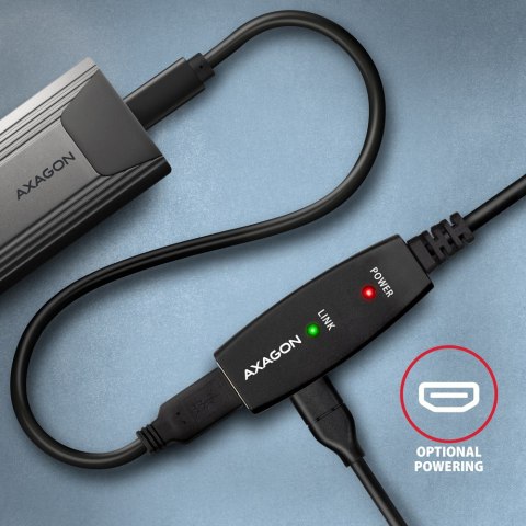 AXAGON ADR-305 Przedłużacz USB 3.2 Gen 1, aktywny - 5m