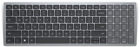 DELL KB740 klawiatura RF Wireless + Bluetooth QWERTY Angielski Szary, Czarny