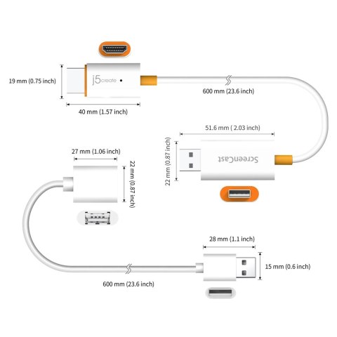 J5create SCREENCAST WIRELESS DISPLAY Amplituner