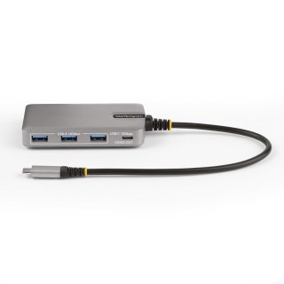 StarTech.com HB31C3A1CDPPD3 huby i koncentratory USB 3.2 Gen 2 (3.1 Gen 2) Type-C 10000 Mbit/s Srebrny