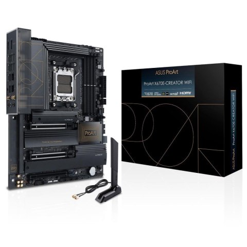 ASUS ProArt X670E-CREATOR WIFI AMD X670 Gniazdo AM5 ATX ASUS ProArt X670E-CREATOR WIFI AMD X670 Gniazdo AM5 ATX