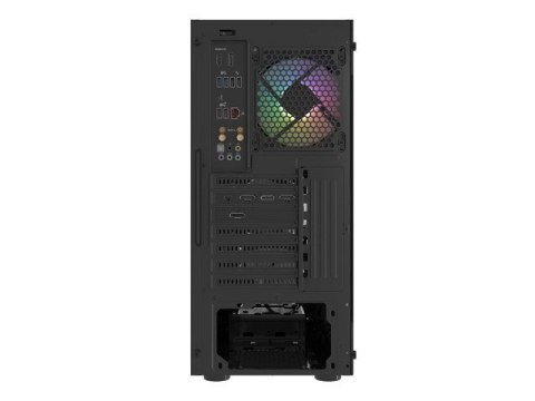 OBUDOWA FURY SHOBO SH4F RGB MIDI TOWER Z OKNEM CZARNA