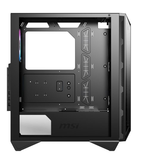 Obudowa komputerowa MSI MPG GUNGNIR 110R Mid Tower Gaming Computer Case Black, USB 3.2 Gen2 Type C, 4x 120mm ARGB Fan, Mystic Li