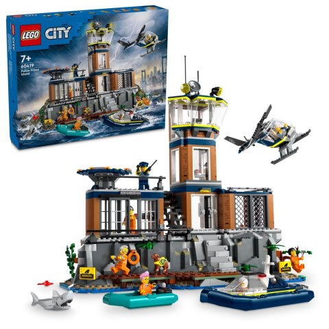 LEGO CITY 60419 POLICJA Z WIĘZIENNEJ WYSPY