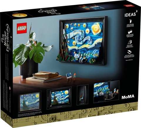 LEGO Ideas 21333 „Gwiaździsta noc" Vincenta van Gogha