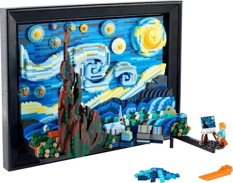 LEGO Ideas 21333 „Gwiaździsta noc" Vincenta van Gogha