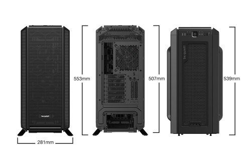 OBUDOWA BE QUIET! SILENT BASE 802 WINDOW Black