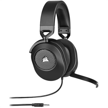 Corsair HS65 SURROUND Zestaw słuchawkowy Przewodowa Ręczny Gaming Węgiel