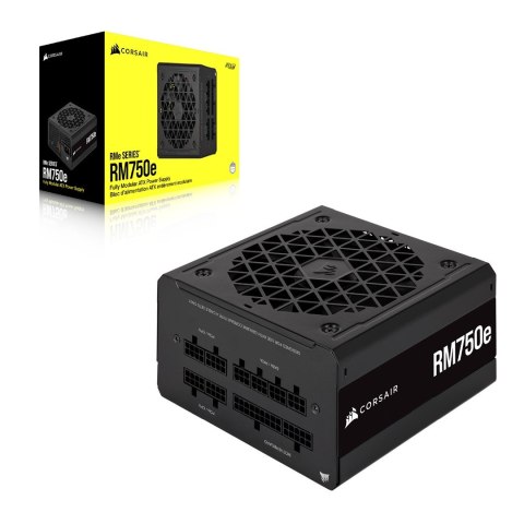 Corsair RMe Series RM750e W pełni modułowy zasilacz ATX o niskim poziomie hałasu Corsair W pełni modułowy zasilacz ATX o niskim 