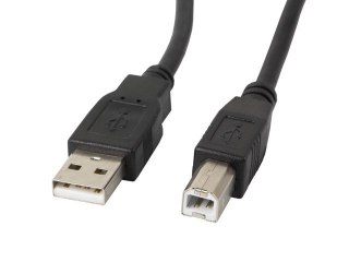 LANBERG KABEL USB-A(M) ->USB-B(M) 2.0 1.8M CZARNY