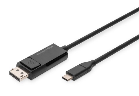 Kabel adapter 8K 30Hz USB Typ C/DisplayPort dwukierunkowy 2m