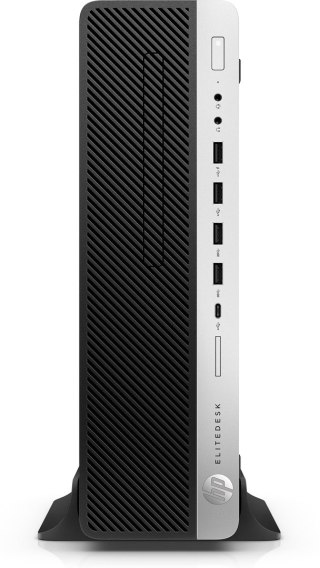 HP EliteDesk 800 G4 Intel® Core™ i5 i5-8500 8 GB DDR4-SDRAM 1000 GB SSD SFF PC Windows 11 Pro Czarny, Srebrny REPACK Nowy / Repa