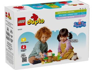 Klocki LEGO DUPLO 10431 Ogród i domek na drzewie Peppy