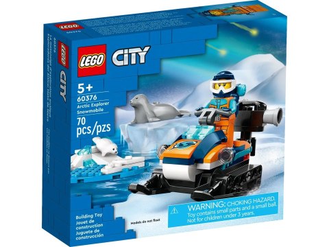 LEGO CITY 60376 SKUTER ŚNIEŻNY BADACZA ARKTYKI