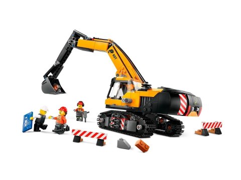 LEGO CITY 60420 Żółta koparka