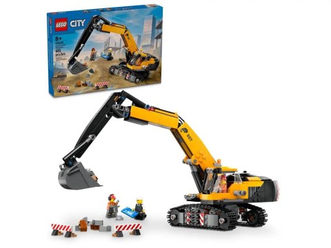 LEGO CITY 60420 Żółta koparka