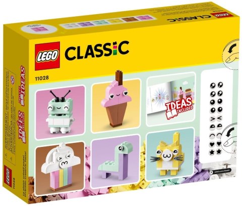 LEGO CLASSIC 11028 KREATYWNA ZABAWA PASTELOWYMI KOLORAMI