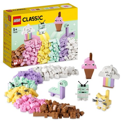 LEGO CLASSIC 11028 KREATYWNA ZABAWA PASTELOWYMI KOLORAMI