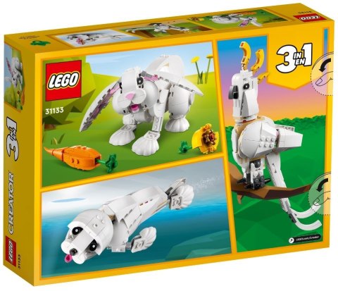 LEGO CREATOR 31133 BIAŁY KRÓLIK