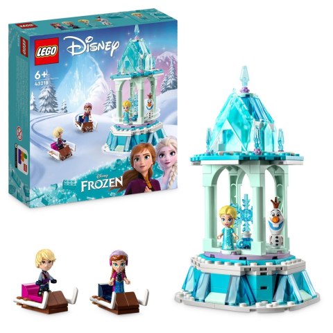 LEGO DISNEY PRINCESS 43218 MAGICZNA KARUZELA ANNY I ELZY