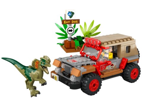 LEGO JURASSIC WORLD 76958 ZASADZKA NA DILOFOZAURA