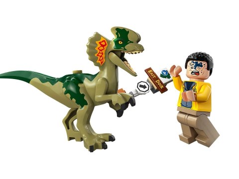 LEGO JURASSIC WORLD 76958 ZASADZKA NA DILOFOZAURA