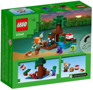 LEGO MINECRAFT 21240 PRZYGODA NA MOKRADŁACH