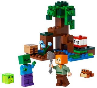 LEGO MINECRAFT 21240 PRZYGODA NA MOKRADŁACH