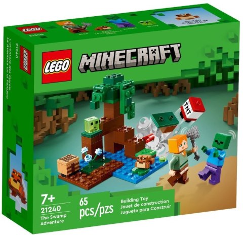 LEGO MINECRAFT 21240 PRZYGODA NA MOKRADŁACH