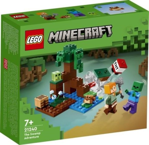 LEGO MINECRAFT 21240 PRZYGODA NA MOKRADŁACH