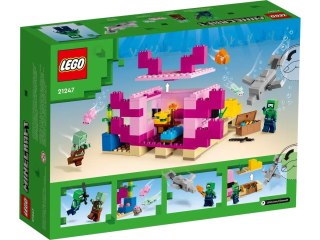 LEGO MINECRAFT 21247 DOM AKSOLOTLA