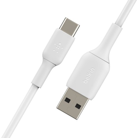 USB-C/USB-A CABLE/PVC 1M WHITE