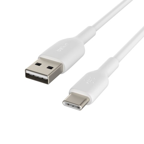 USB-C/USB-A CABLE/PVC 1M WHITE