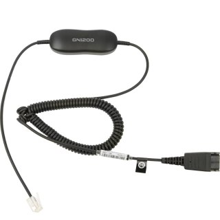 SMART CORD QD TO RJ10/SPIRAL 0.7 - 2.0M