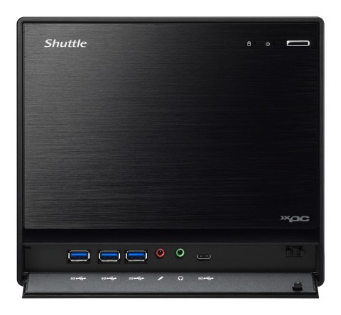 Shuttle XPC cube SW580R8 komputer typu barebone Sześcian Czarny Intel W580 LGA 1200 (Socket H5)