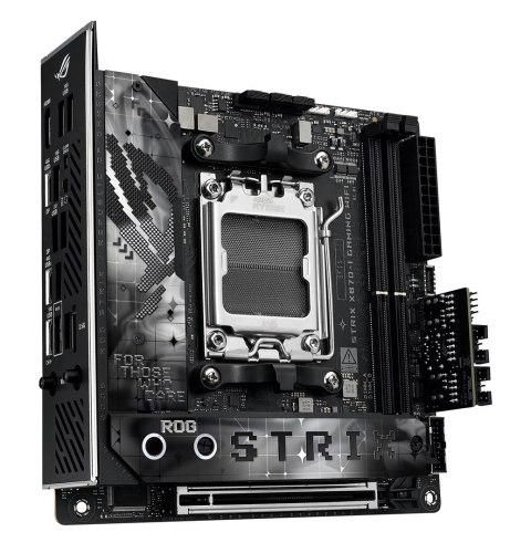 ASUS ROG STRIX X870-I GAMING WIFI AMD X870 Gniazdo AM5 mini ITX ASUS ROG STRIX X870-I GAMING WIFI AMD X870 Gniazdo AM5 mini ITX