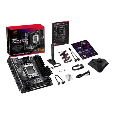 ASUS ROG STRIX X870-I GAMING WIFI AMD X870 Gniazdo AM5 mini ITX ASUS ROG STRIX X870-I GAMING WIFI AMD X870 Gniazdo AM5 mini ITX
