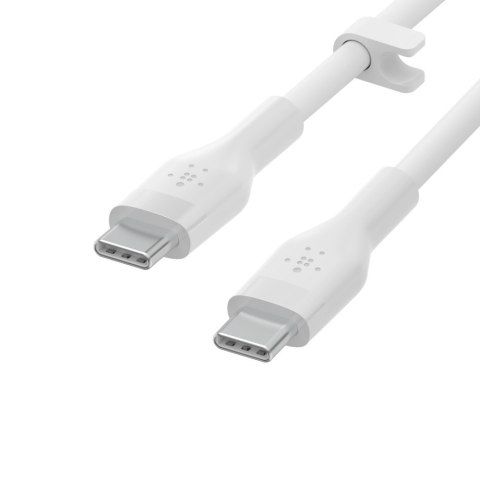 FLEX USB-C/USB-C SILICONE CBL F/SILICONE CABLE SUPPORTS FAST CHA FLEX USB-C/USB-C SILICONE CBL F/SILICONE CABLE SUPPORTS FAST CHA